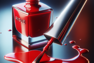 esmalte risque vermelho aberto