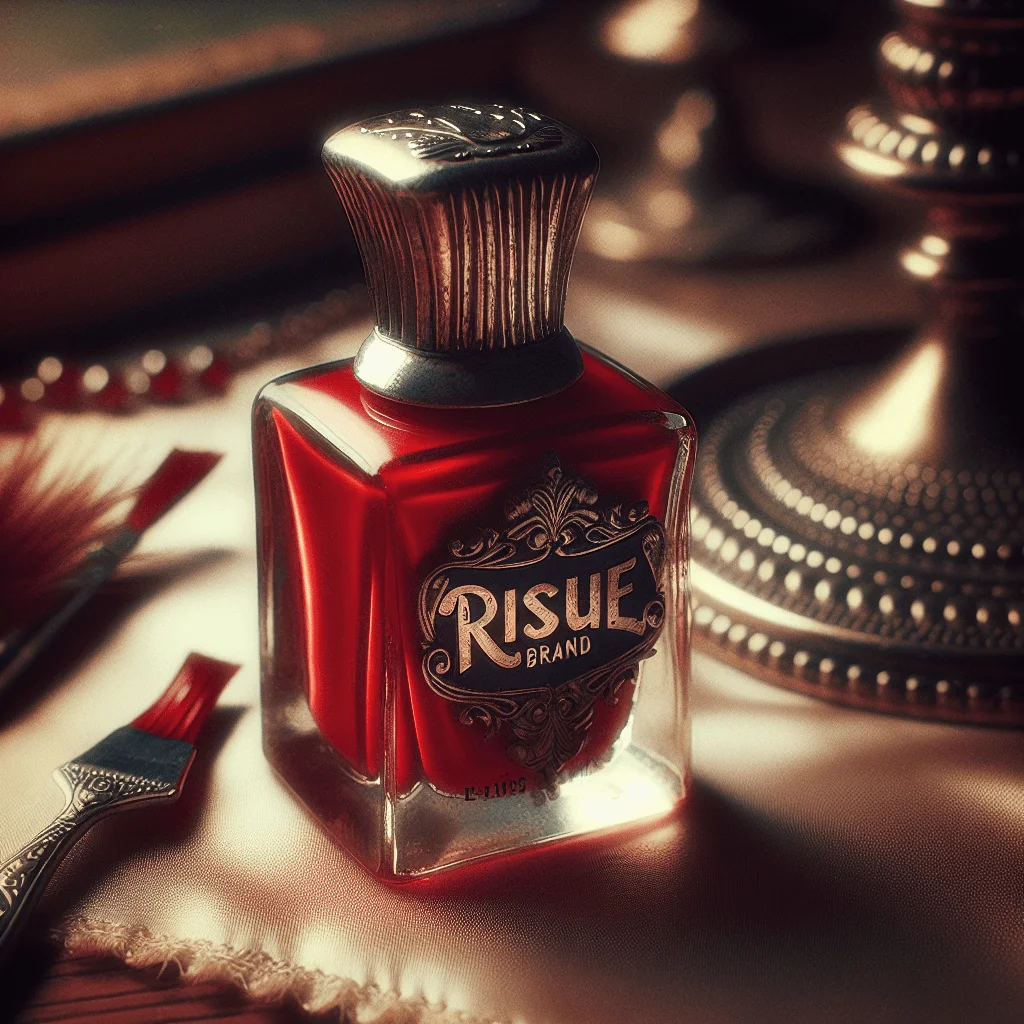 esmalte vermelho risque antigo